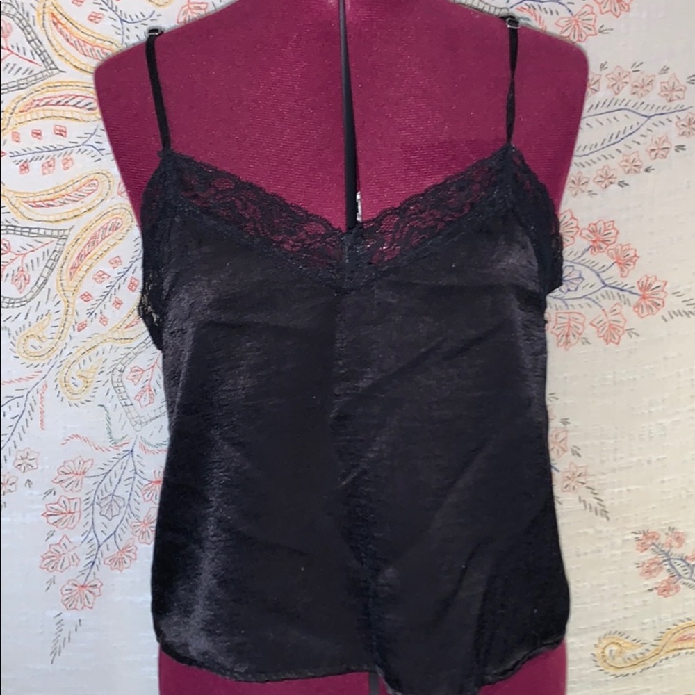 black lace brandy melville tank